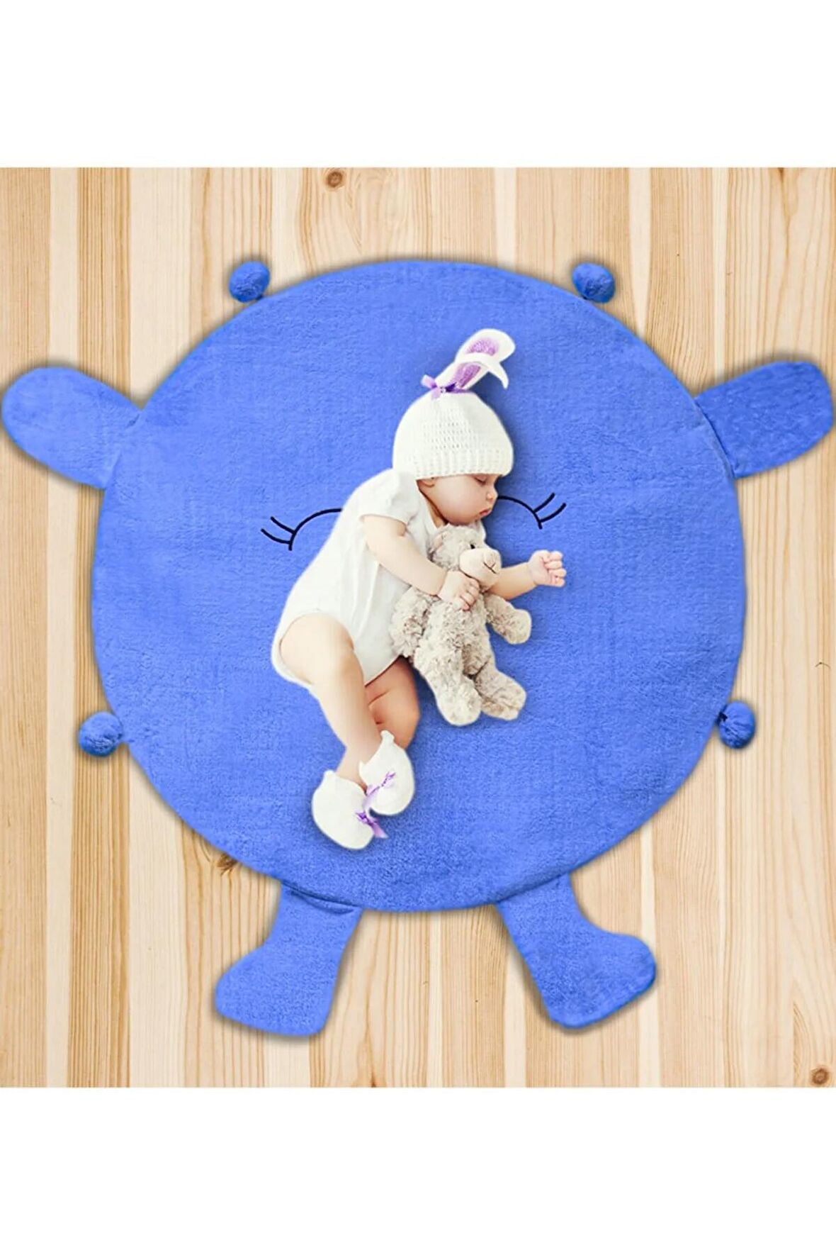 80 Cm Ayaklı Bebek Oyun Halısı