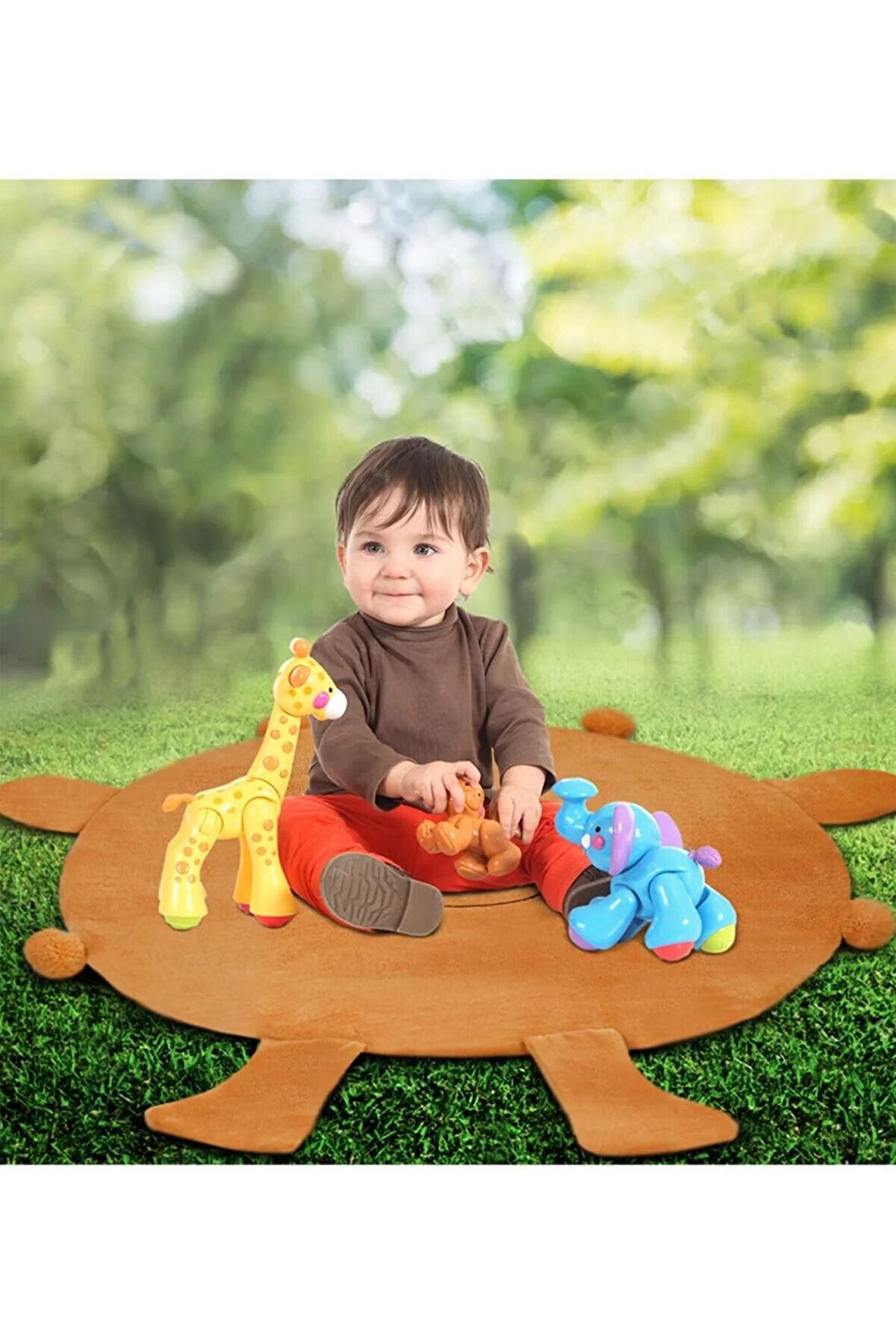 80 Cm Ayaklı Bebek Oyun Halısı
