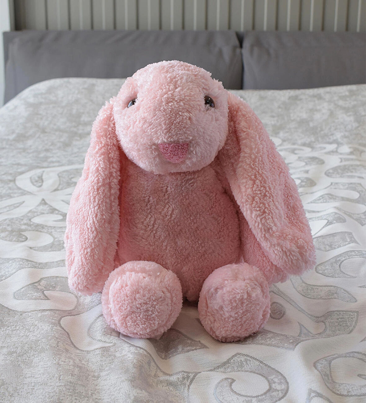 Özgüner Uyku Arkadaşım Tavşan 45 Cm Peluş Tavşan Pembe