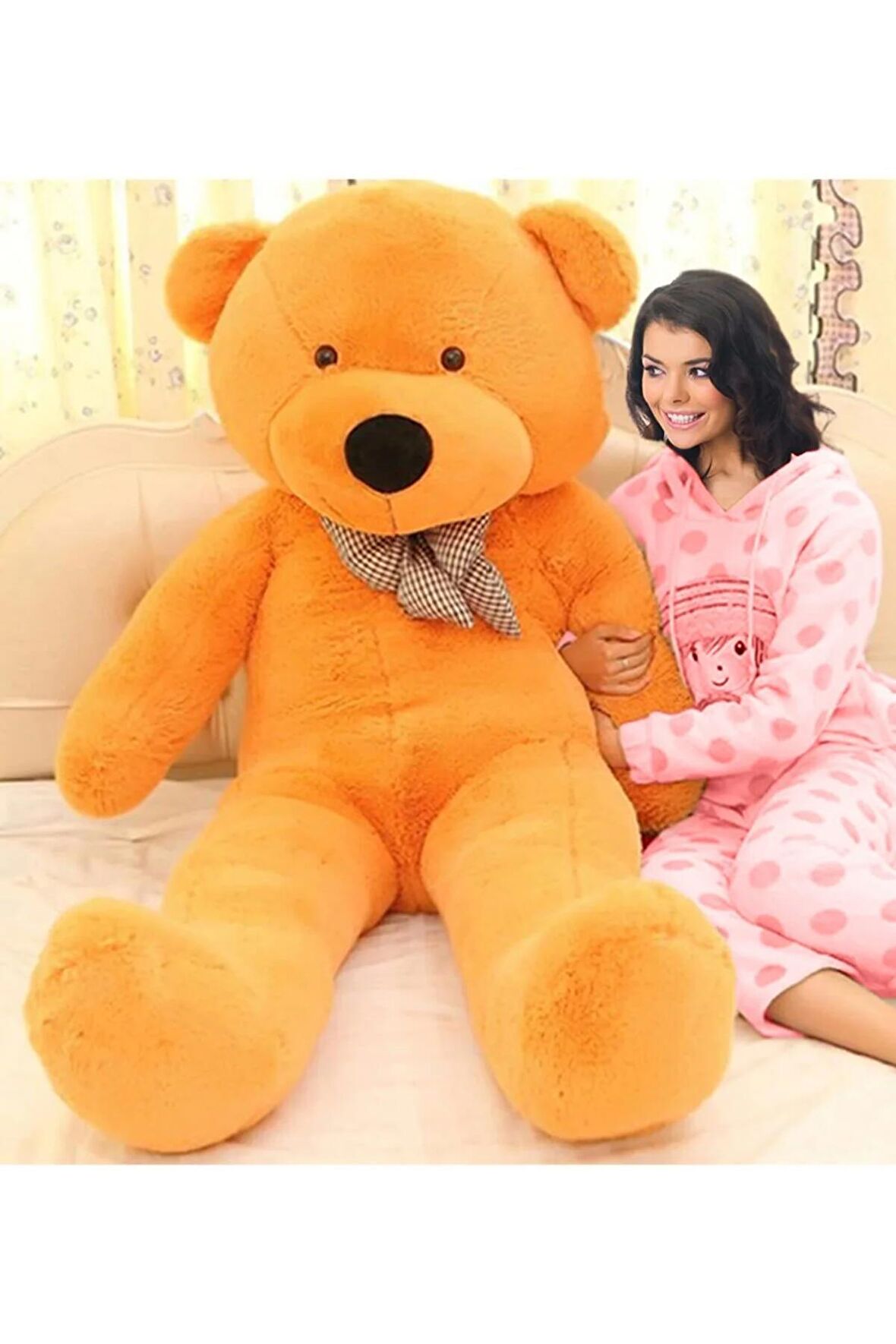 130 Cm Papyonlu Büyük Ayıcık (%100 Yerli)