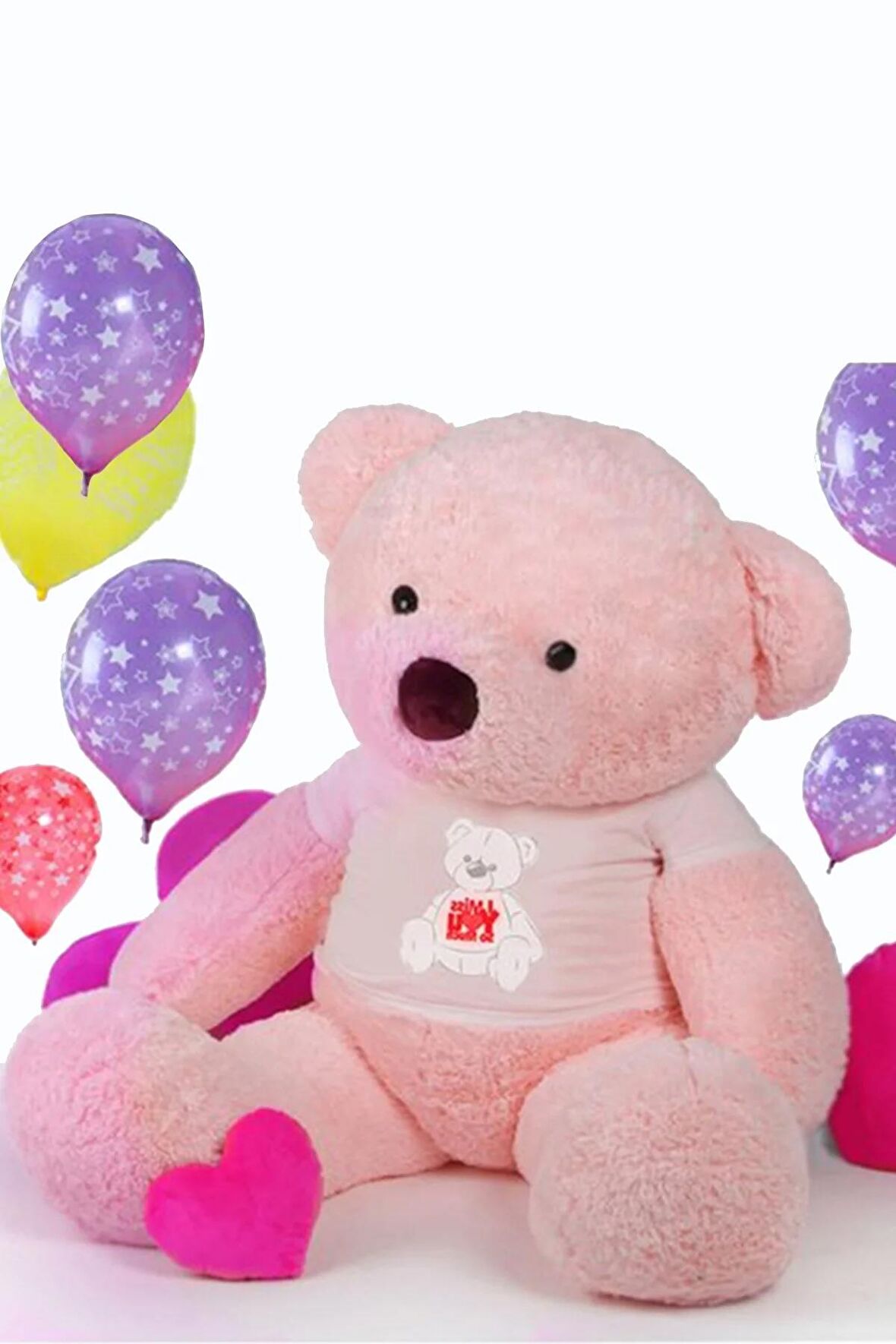 180 cm Tişörtlü Tonton Ayıcık