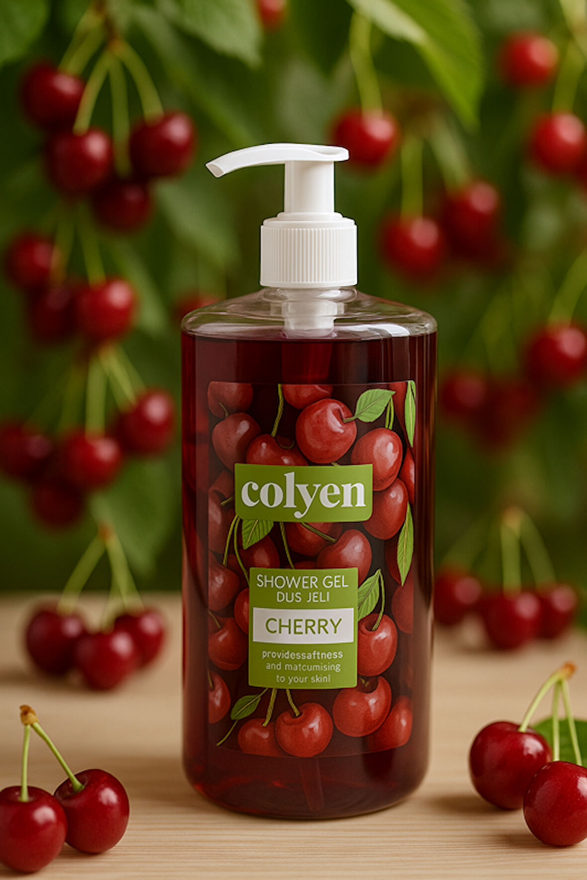 Colyen Kiraz Aromalı Duş Jeli 1000 ml