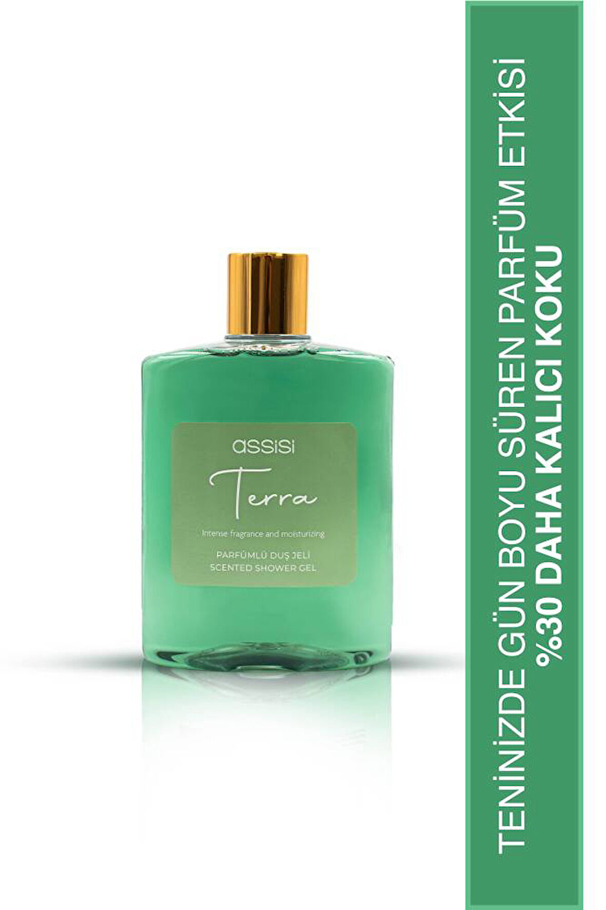 Terra Parfümlü Duş Jeli 475 ml – Kadın & Erkek İçin Kalıcı Koku, Nemlendirici Duş Jeli