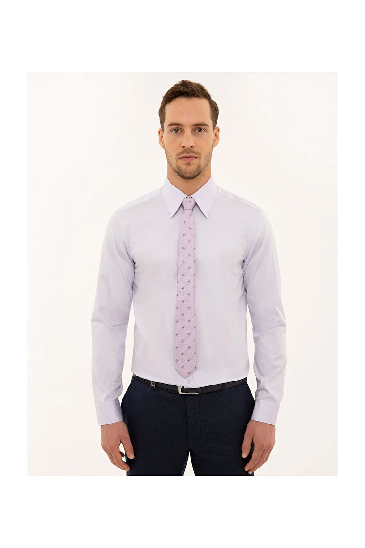 Erkek Açık Mavi Slim Fit Gömlek G021SZ004.000.1038388