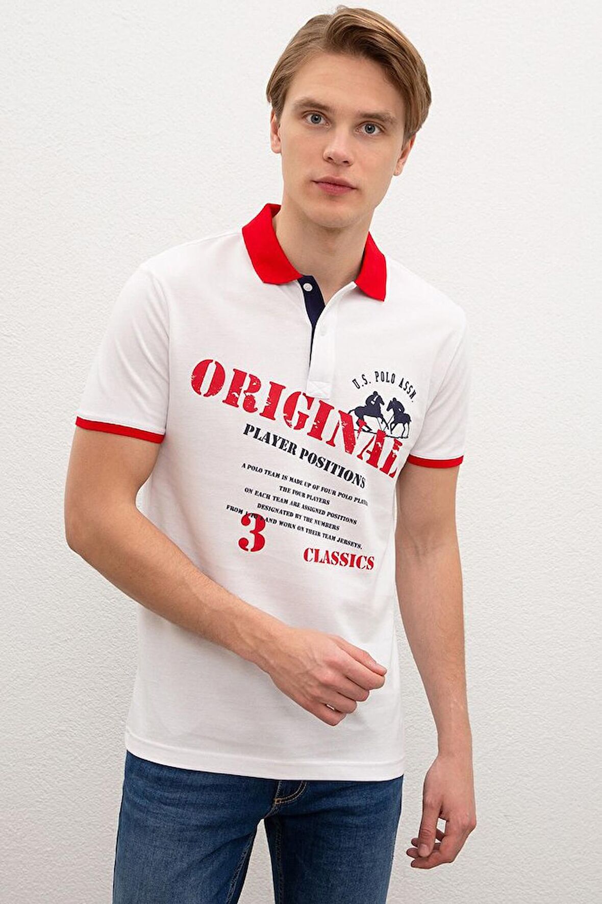 U.S. Polo Assn. Erkek T-Shirt G081GL011.000.970612