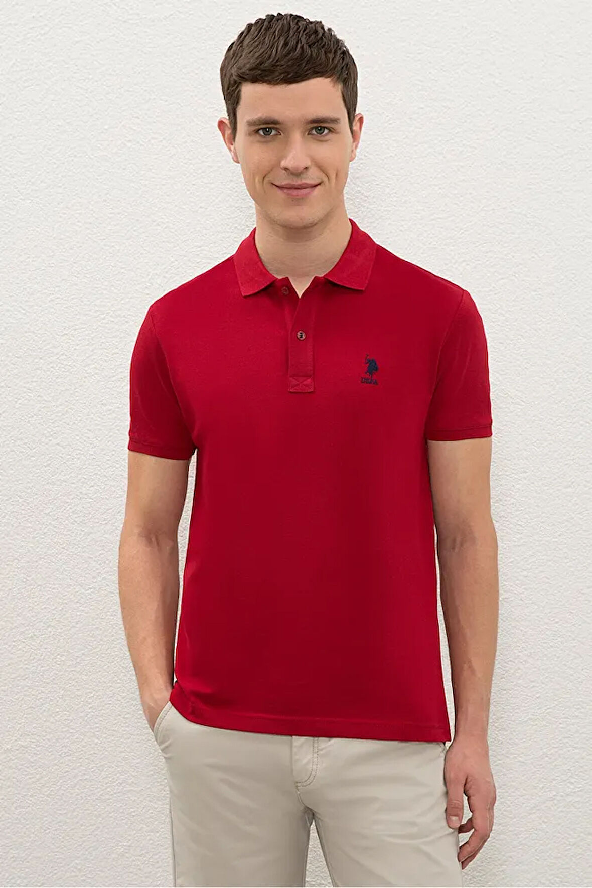 Kırmızı Erkek T-Shirt