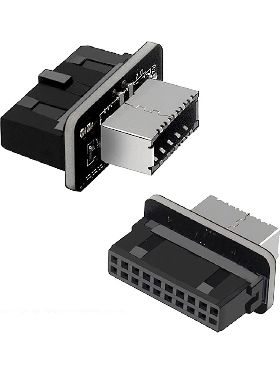 Type-E To USB 3.0 19 PIN Anakart Dişi Erkek Çevirici Dönüştürücü Adaptör 5209