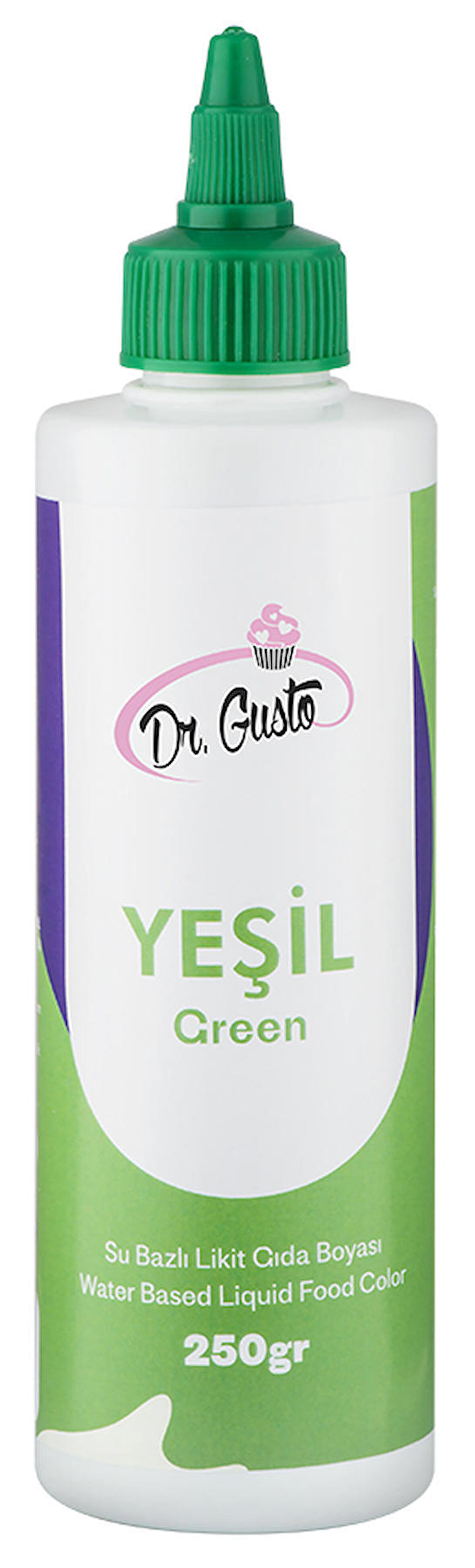 Dr Gusto Yeşil Su Bazlı Sıvı Gıda Boyası 250 gr