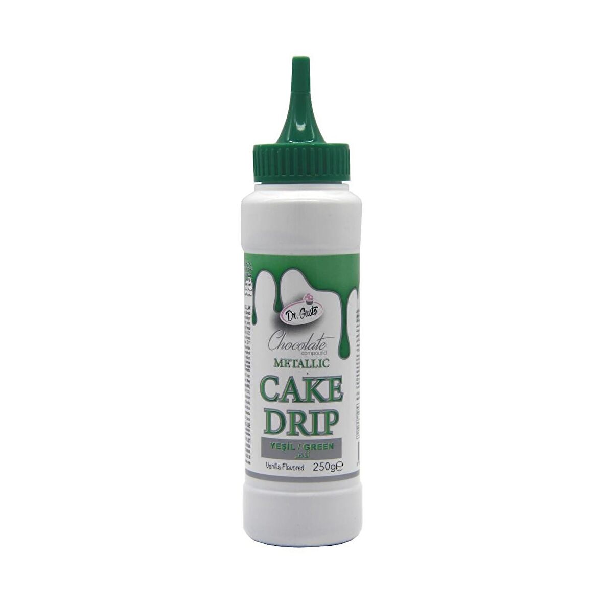 Dr.Gusto Metalik Yeşil Cake Drip 250 gr