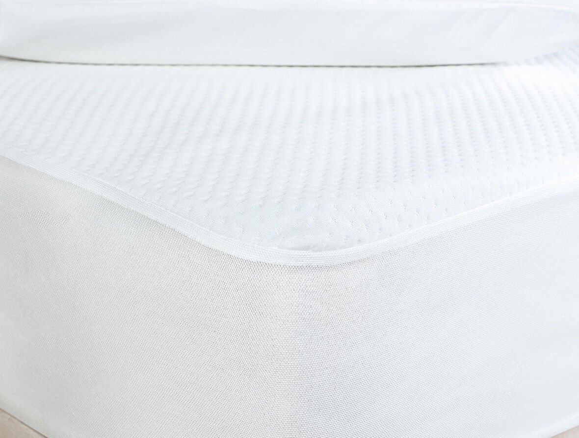 Madame Coco Clarte Sıvı Geçirmez Fitted King Size Yatak Alezi - Beyaz