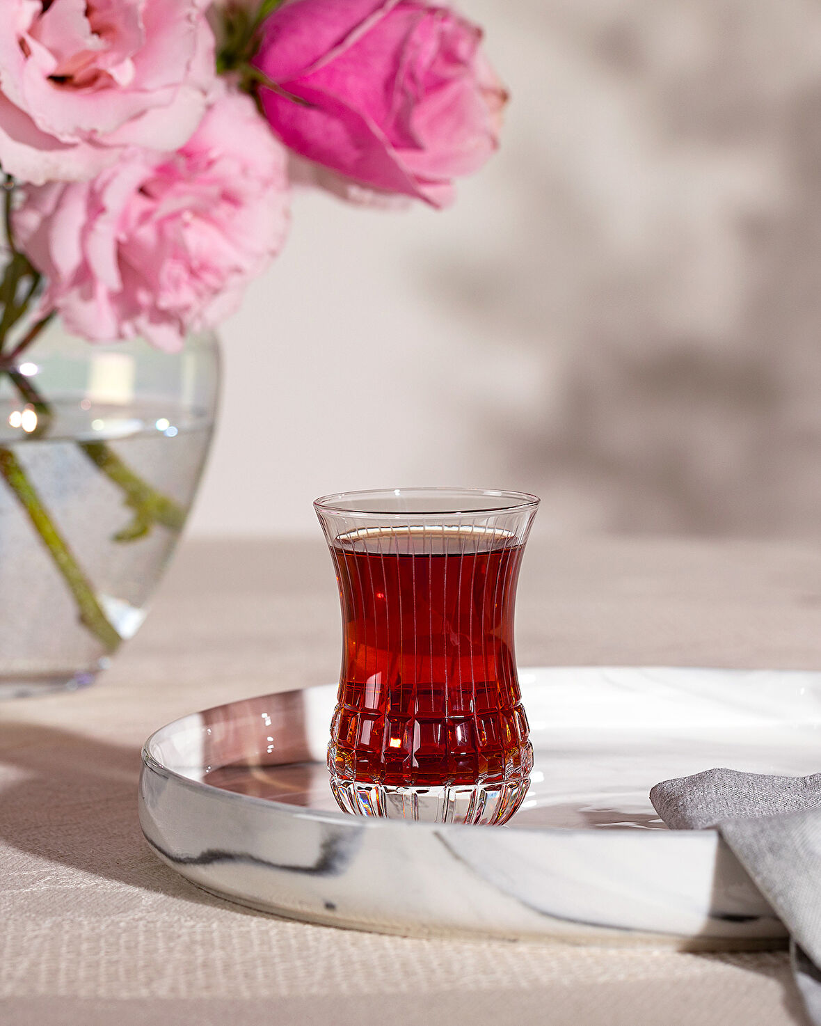 Carol 6 'lı Çay Bardağı Seti - 115ML