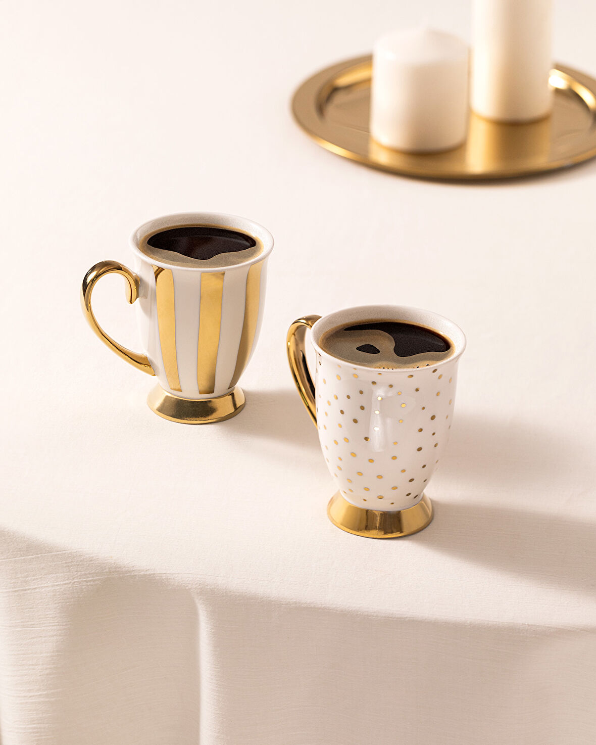 Jules 2'li Kupa Seti - Gold - 250 ml