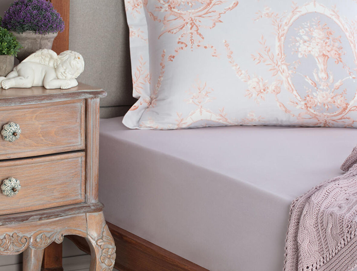 Madame Coco Manon King Size %100 Pamuk Ranforce Lastikli Çarşaf