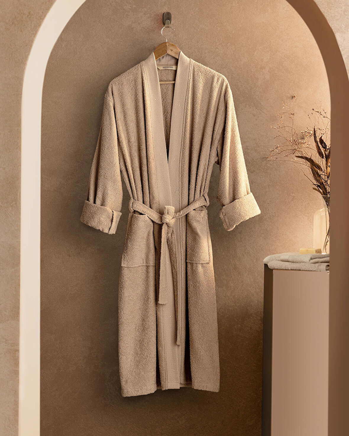 Madame Coco Delray Kimono Erkek Bornoz