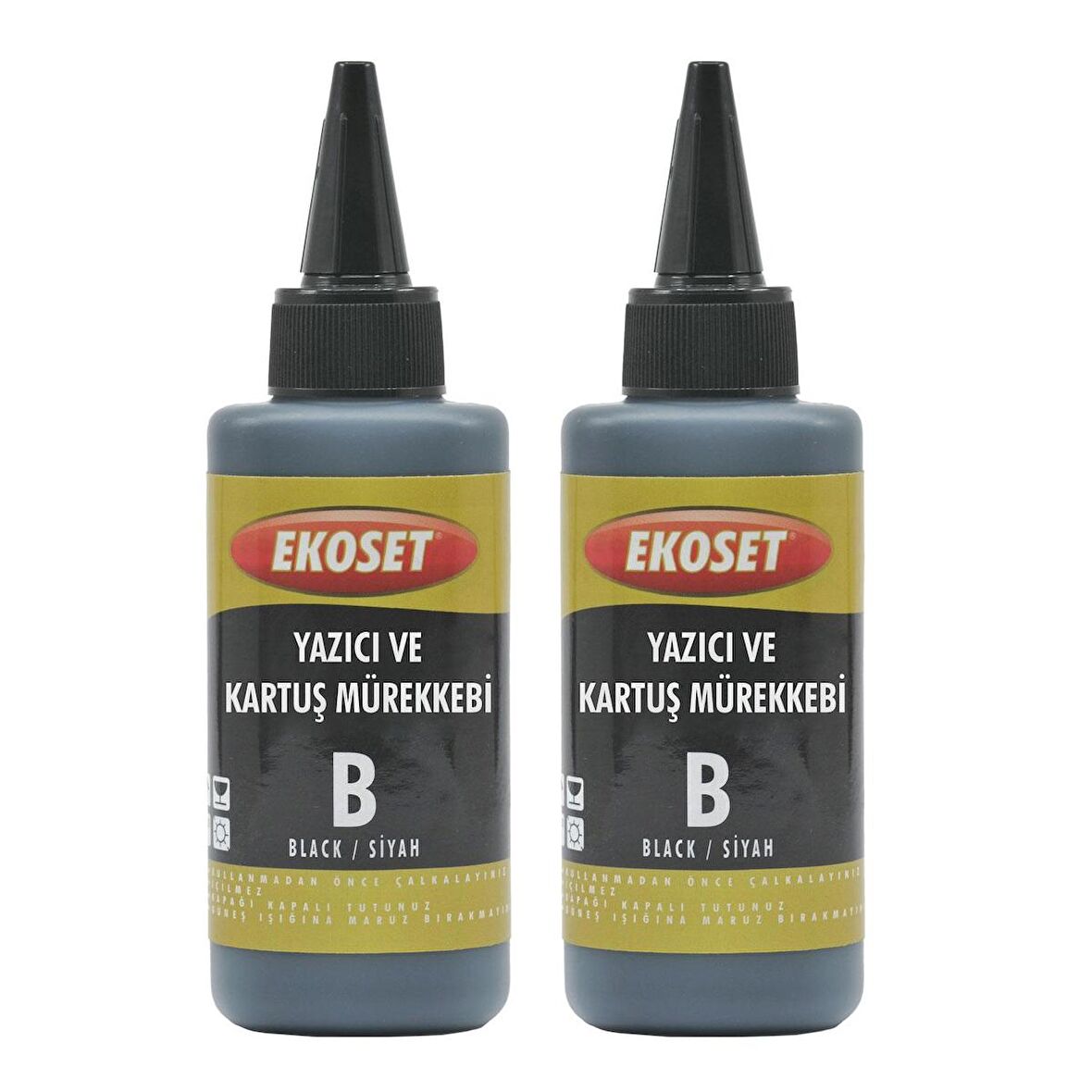 Ekoset Canon uyumlu Bitmeyen Kartuş mürekkebi Siyah 200ml