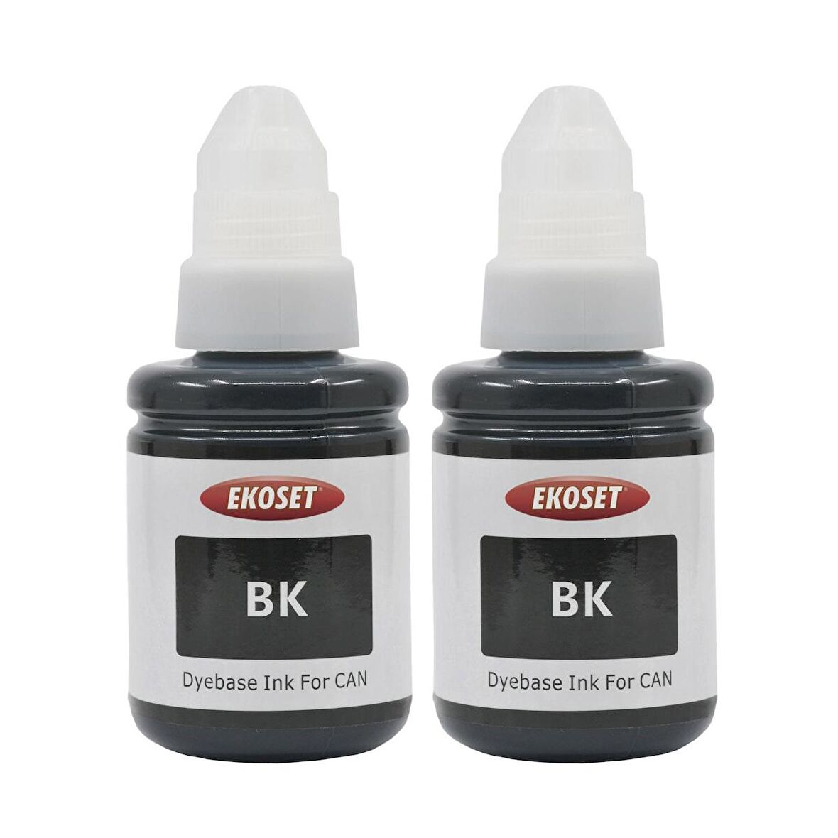 Ekoset Canon GI-490 uyumlu Siyah mürekkep 2 adet 135 ml