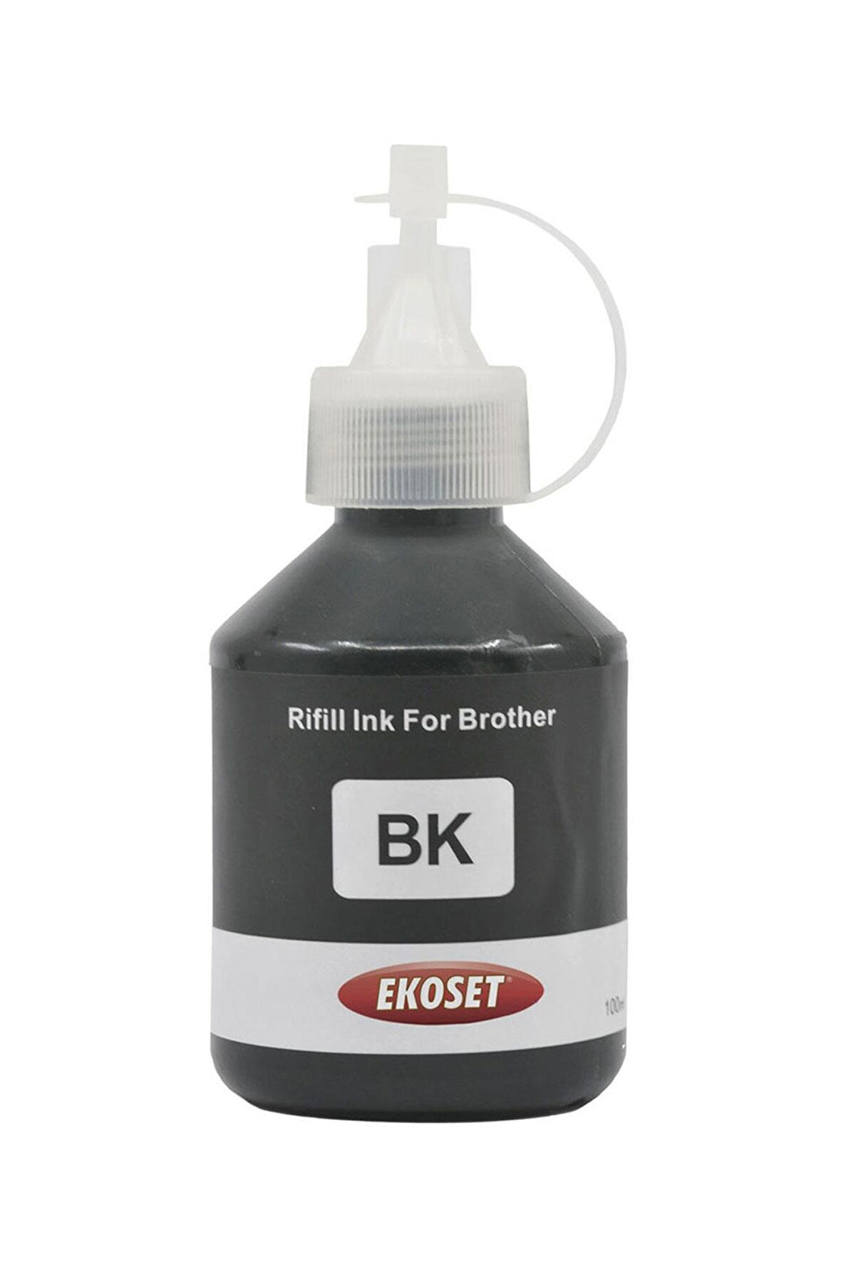 Ekoset Brother Tanklı yazıcılar için uyumlu Siyah mürekkep 100 ml