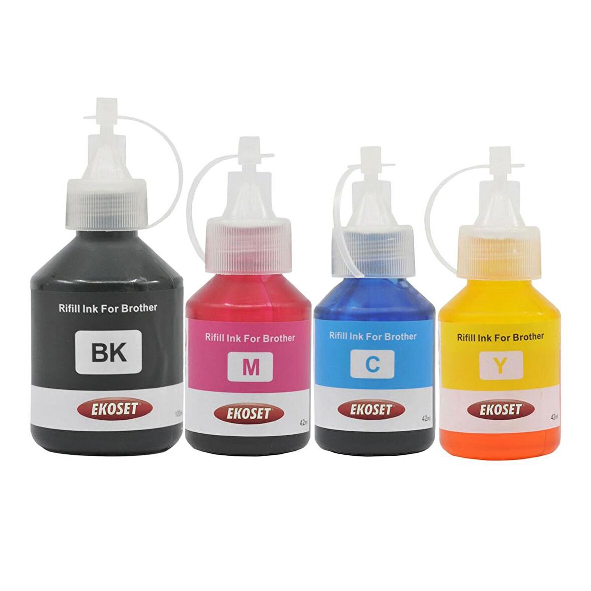 Ekoset Brother DCP-T500W uyumlu 4 renk mürekkep