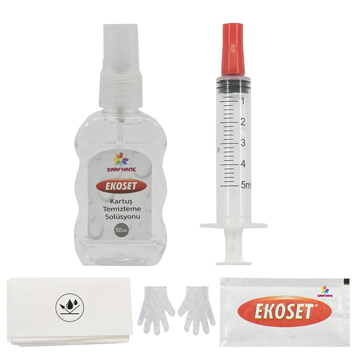 Ekoset Canon GM2040 GM4040 Yazıcı Uyumlu Kartuş Bakım Seti