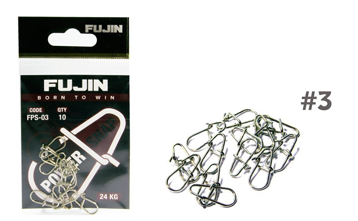 Fujin Power Snap Maket Balık ve LRF Klipsi #3