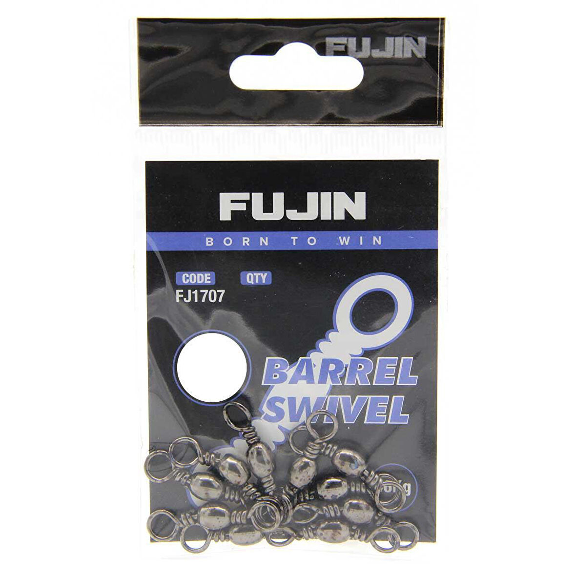 Fujin Barrel Swivel Black Nickel Fırdöndü Black Nickel-NO:2