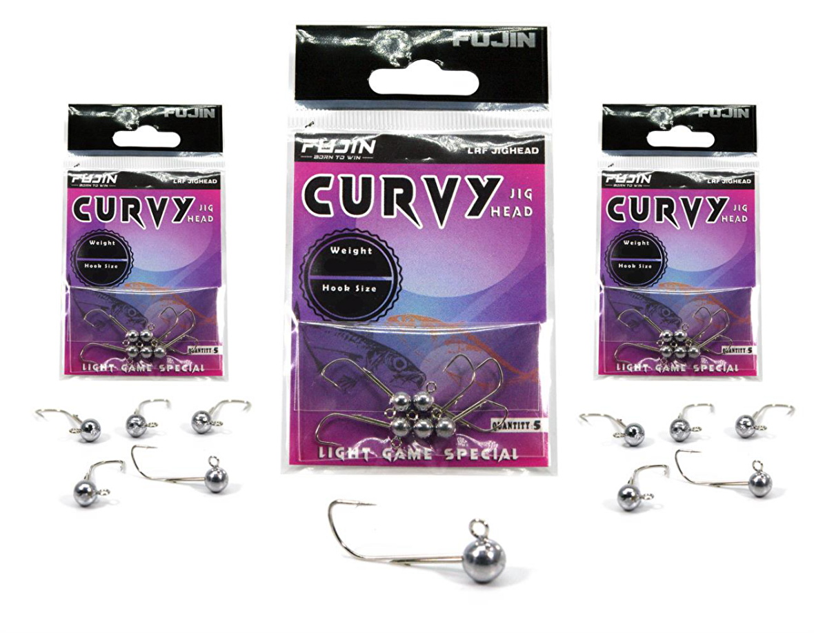 Fujin Curvy Jig Head 1,8gr #4