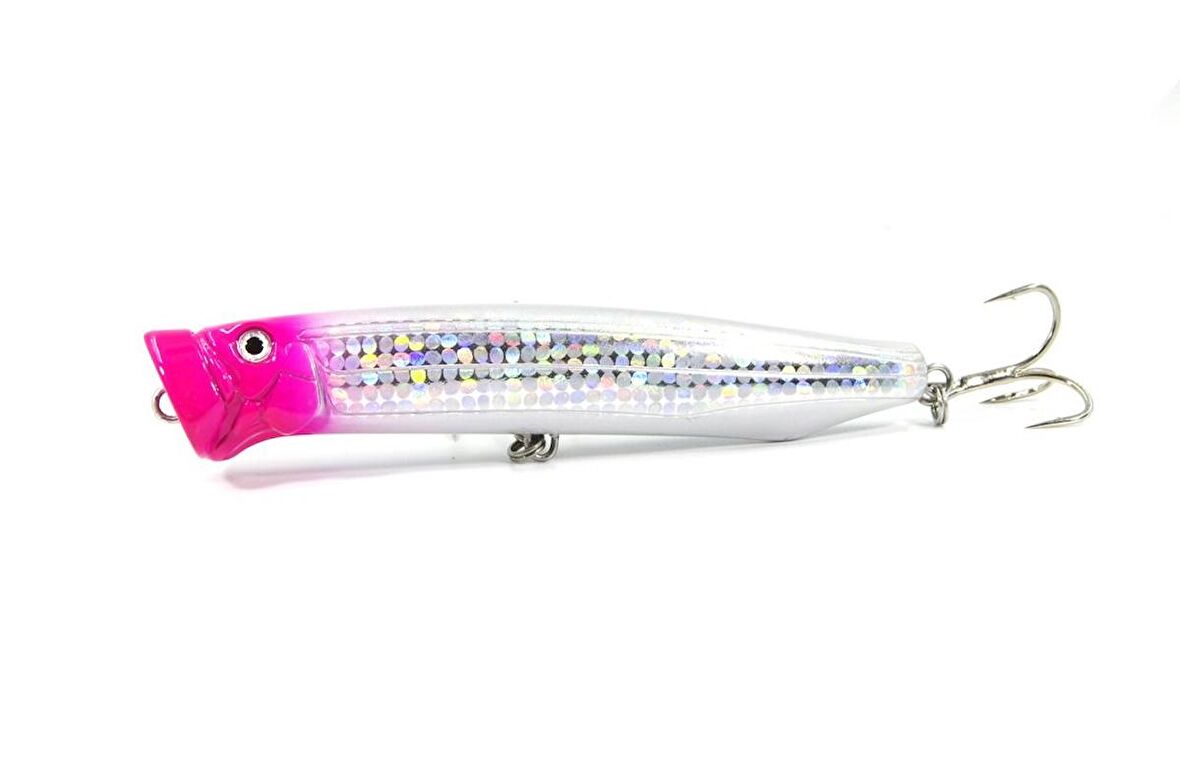 Fujin Salt Popper Su Üstü Maket Balık SP120SW 030 Pink Head Shiny