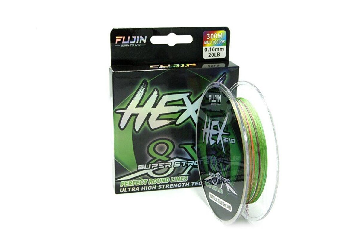 Fujin Hex 300mt 0,10mm 8x Multi İp Misina