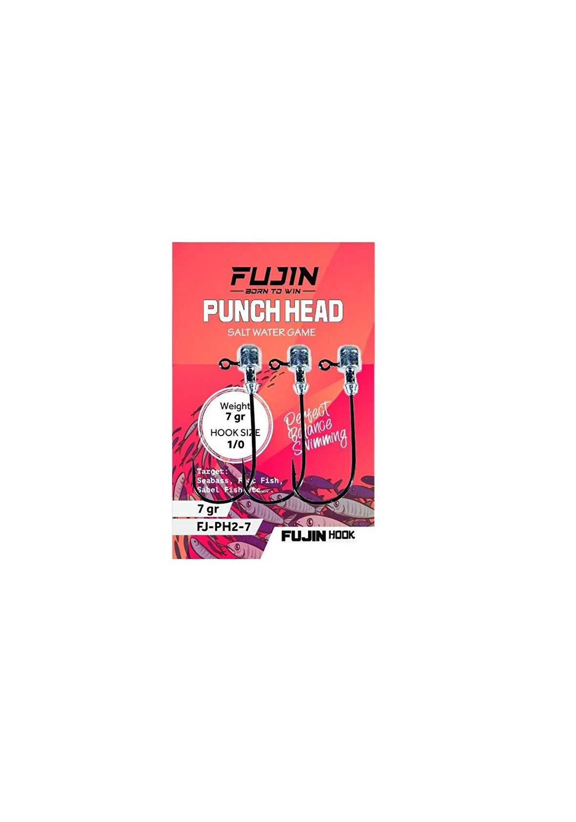 Fujin Punch Head Jighead FJ-PH #1/0 7gr