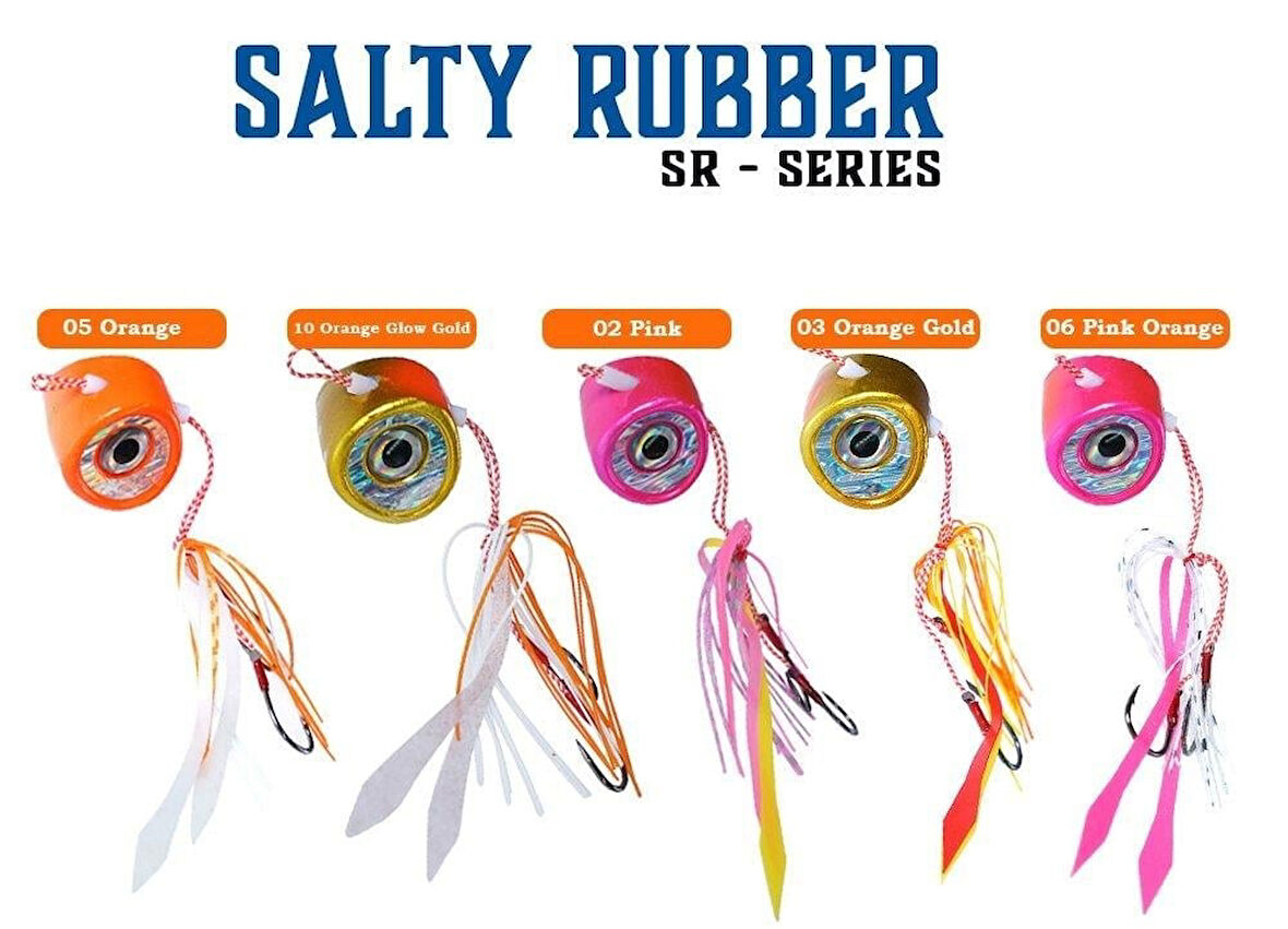 Fujin Salty Rubber 60Gr #03 Orange Gold 3D SR-10
