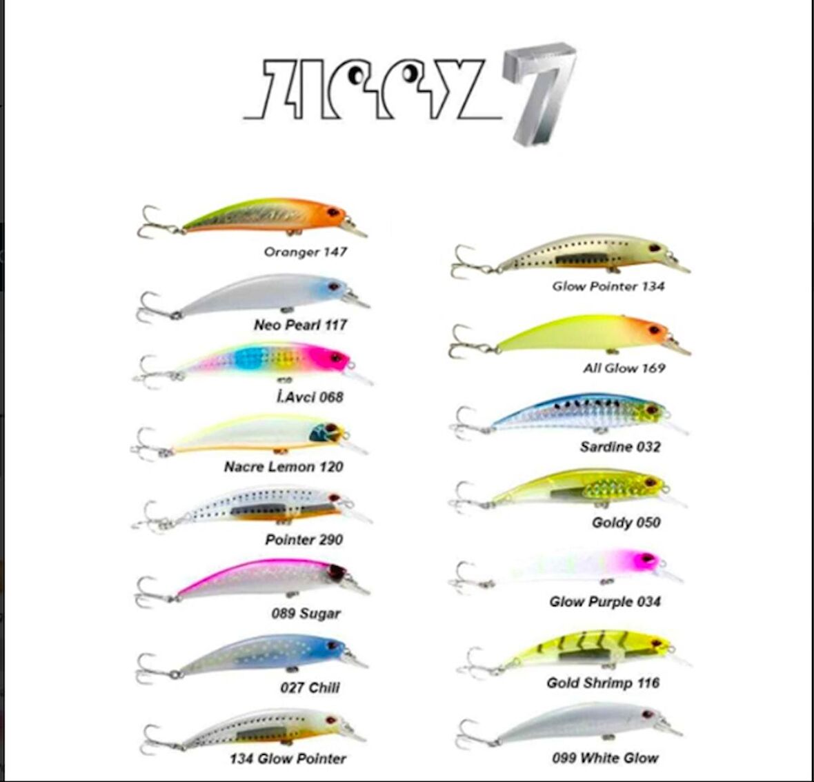 Fujin Ziggy7 70mm 9.6gr Sinking LRF Maket Balık