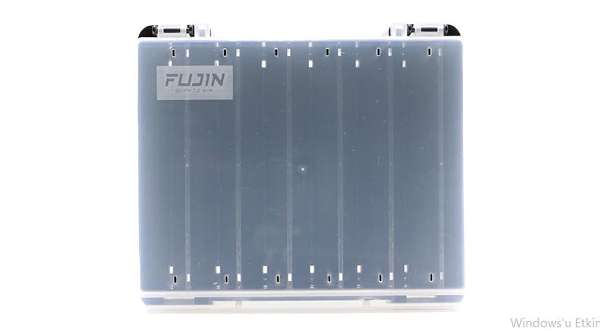 Fujin Tackle Box 125DS Çift Taraflı Slim Maket Balık Kutusu