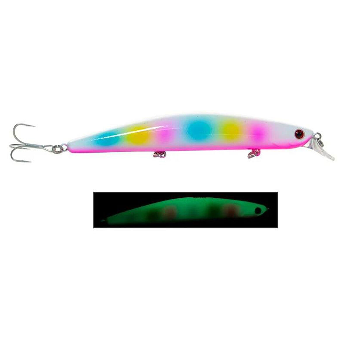 Fujin Z-Bass Minnow 125F 21gr Maket Balık 174 ZB Rainbow