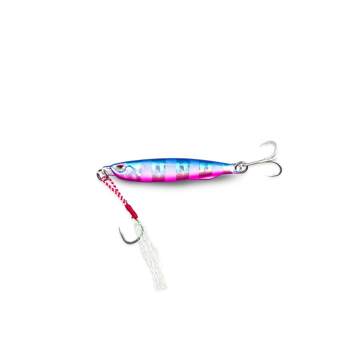 Fujin Metal GO 10gr 50mm Jig Yem Blue Pink Zebra Glow