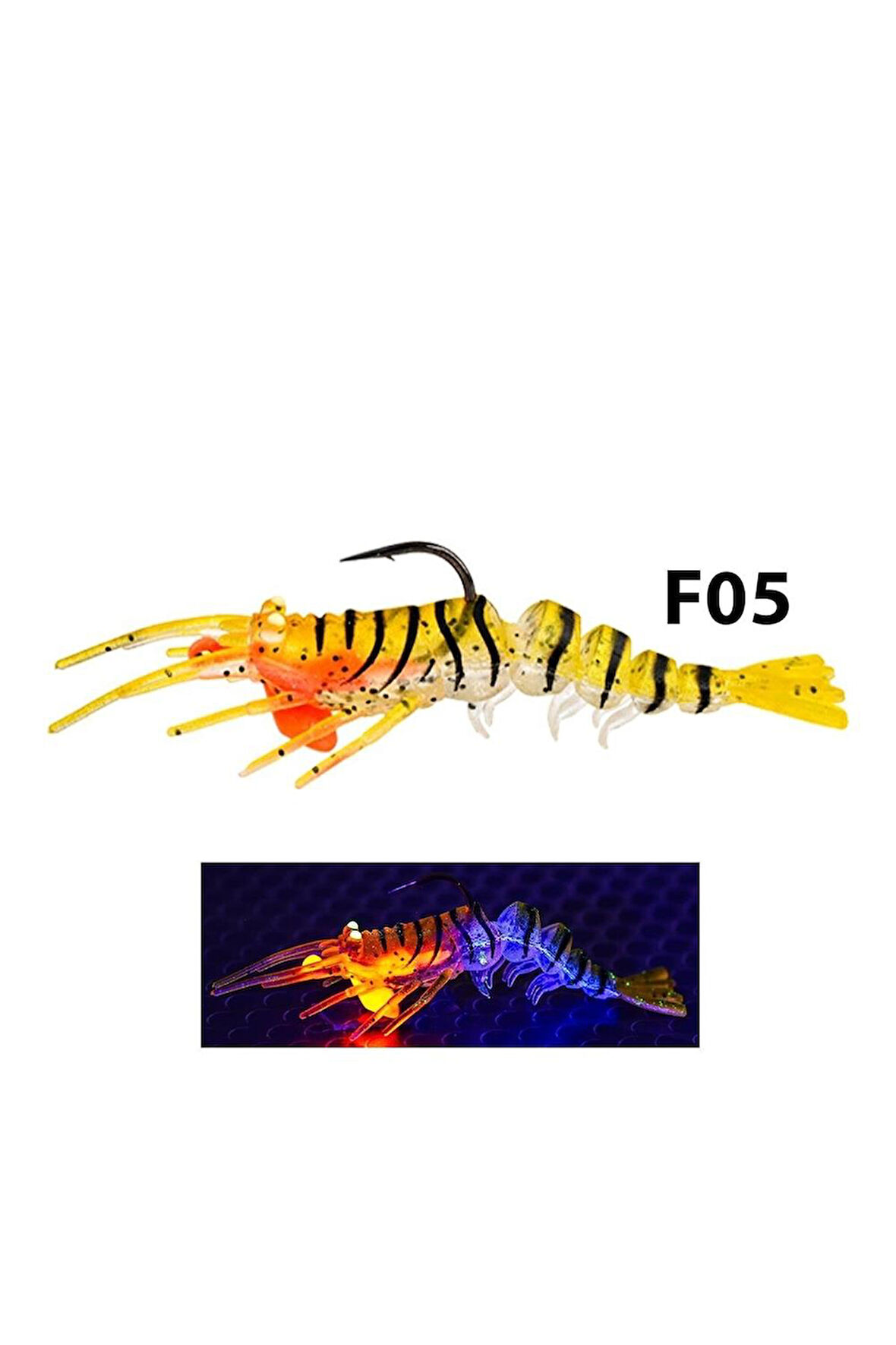 Fujin Shrimper 75mm 8.5gr Silikon Karides Yem Real Shrimp