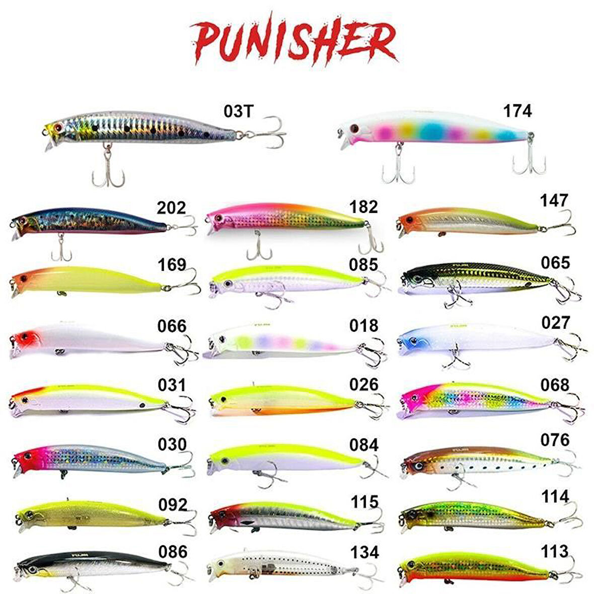 Fujin Punisher 10,5Cm 16Gr Floating Suni Yem 127