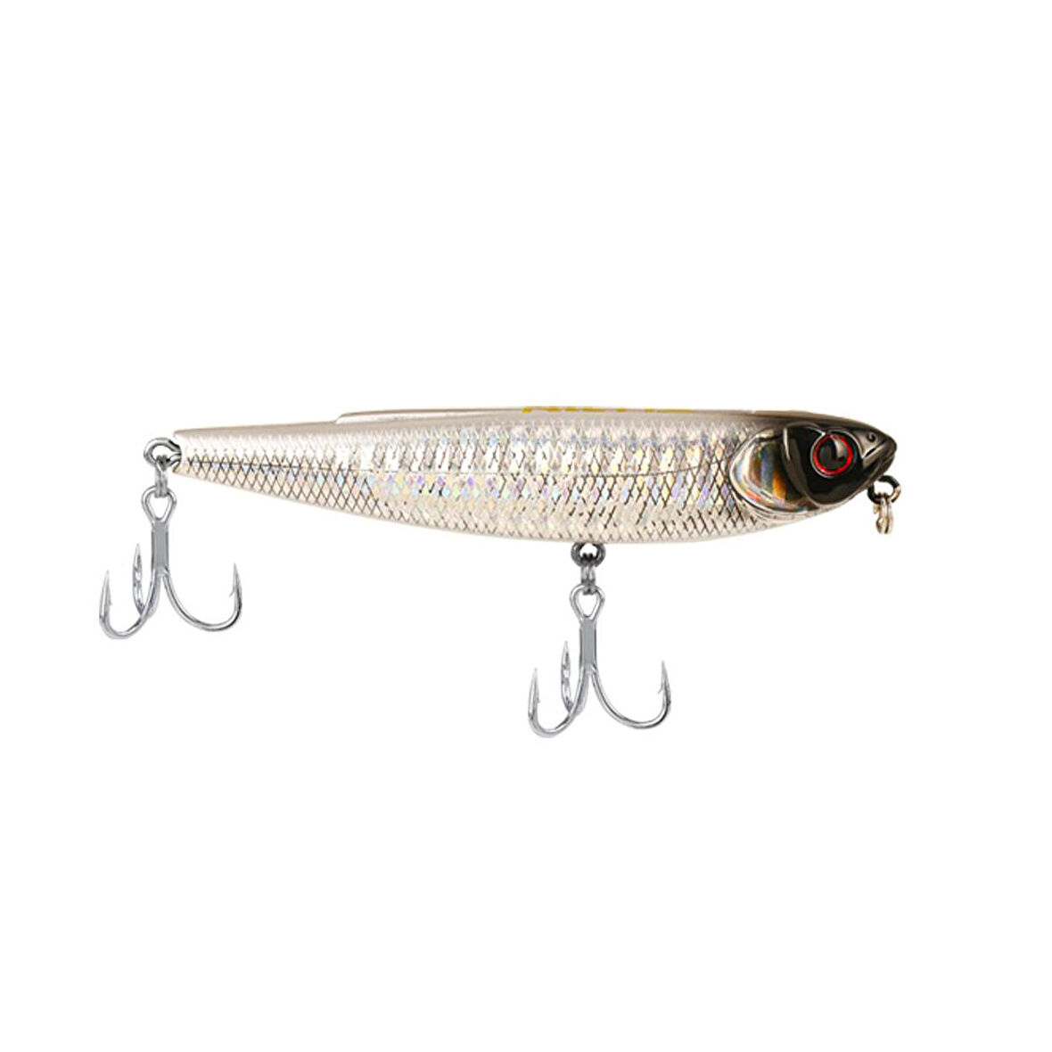Fujin Walkie Dog 70mm 8.2gr Su Üstü Maket Balık 067 Silver Black Head