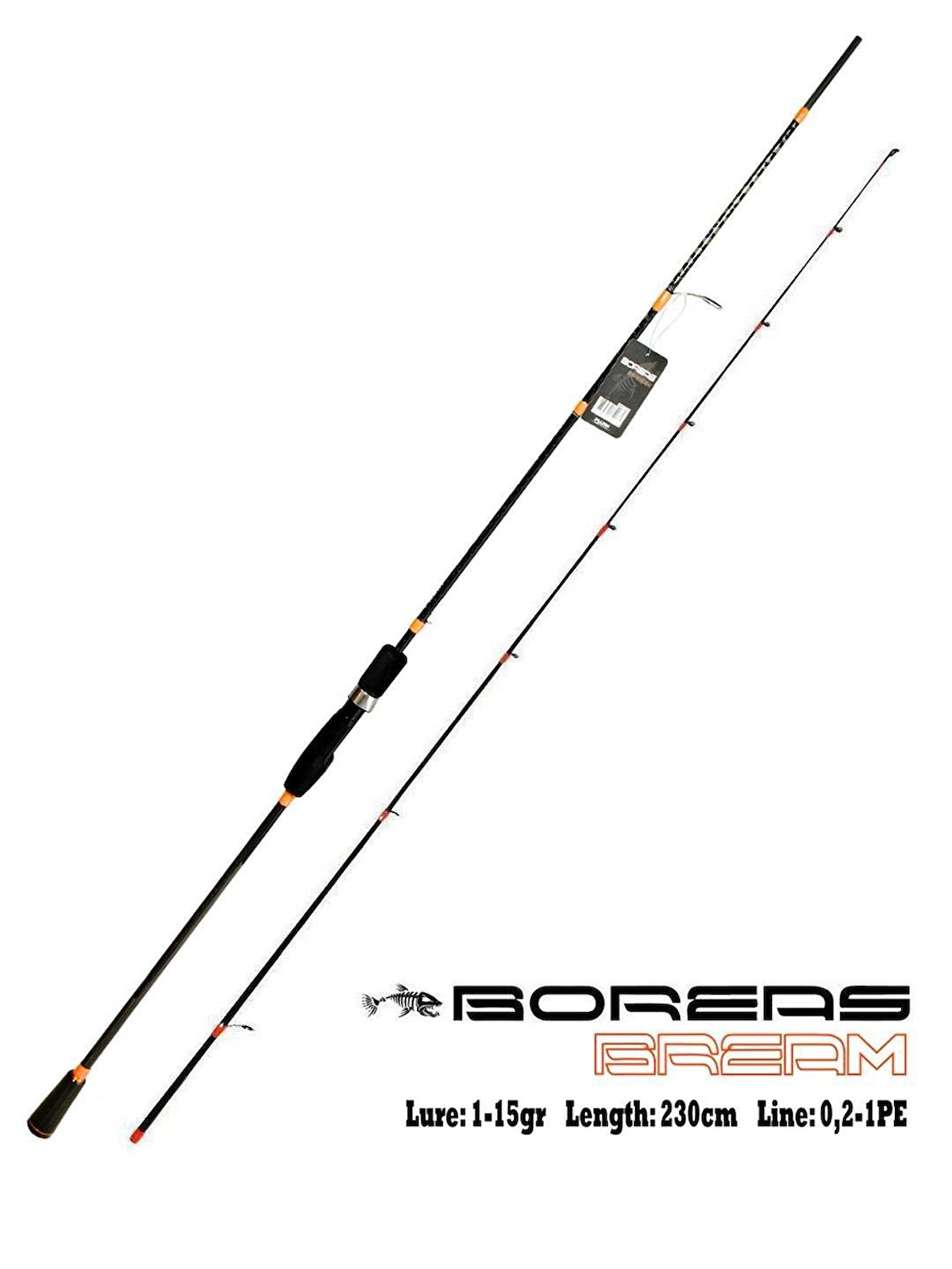 Fujin Boreas Bream 230cm 1-15gr Orange Lrf Kamışı