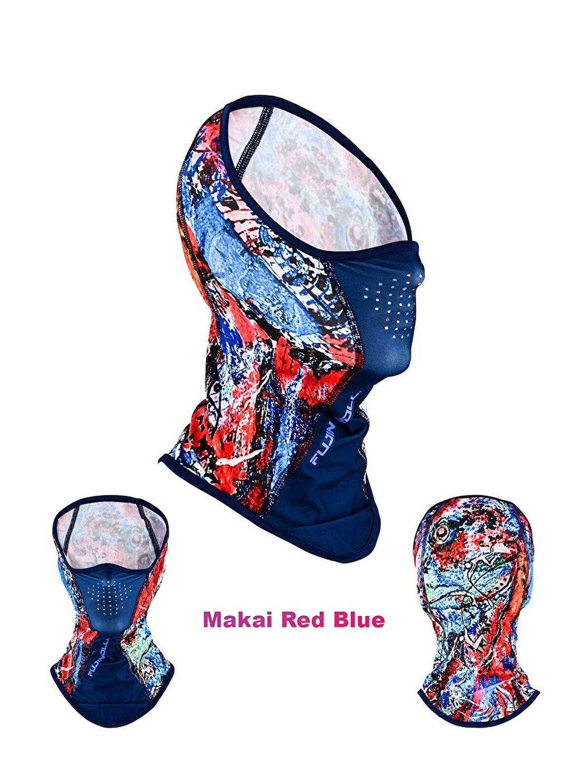 Fujin Pro Angler Sungaiter Boyunluk Makai Blue Red