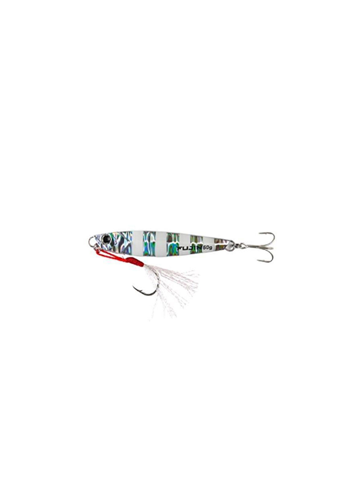 Fujin Jig-X Jigging Jig Yem ZEBRA GLOW-80 GR