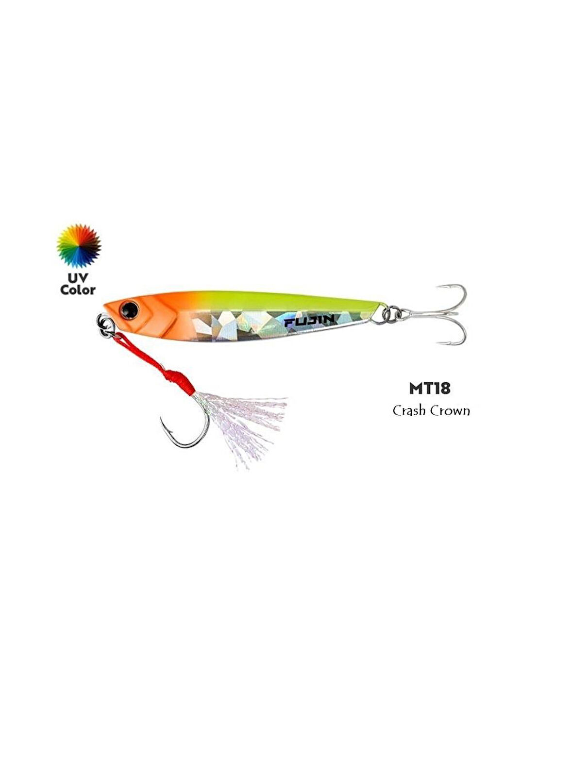 Fujin Jig-X Jigging Jig Yem Crash Crown-80 GR
