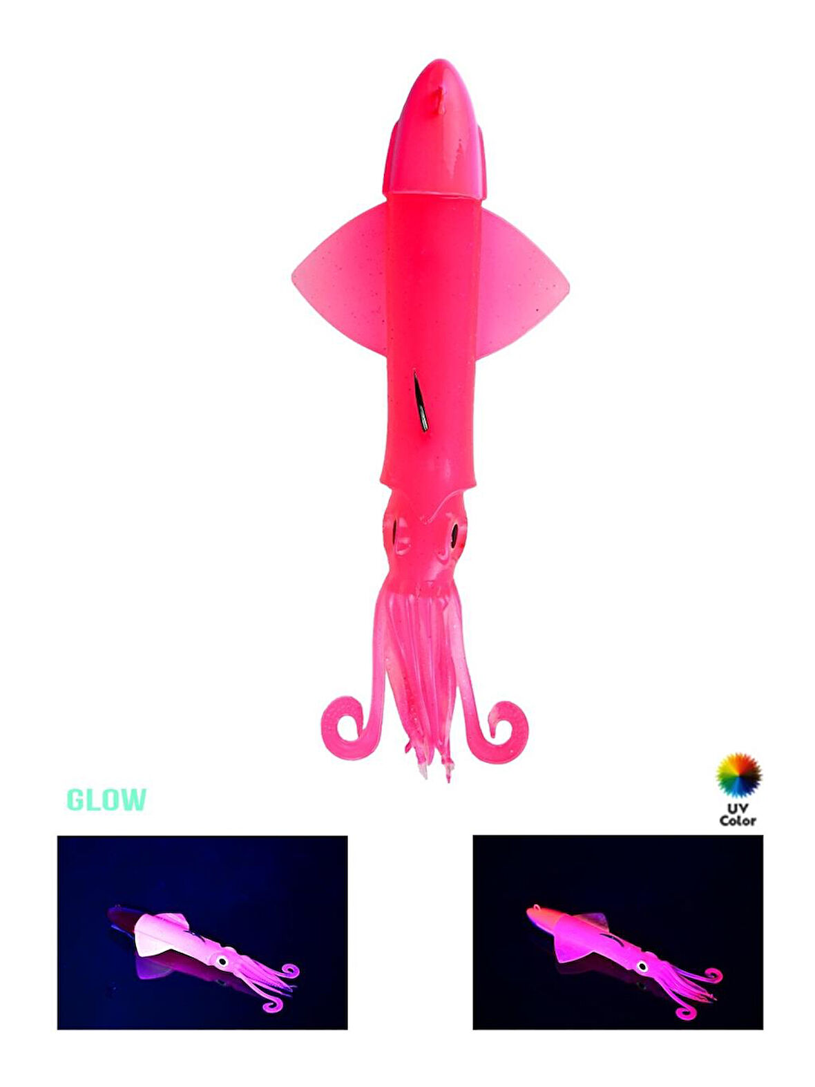 Fujin Calamax EVO Combo Squid Silikon Yem Fluo Pink-160 Gr