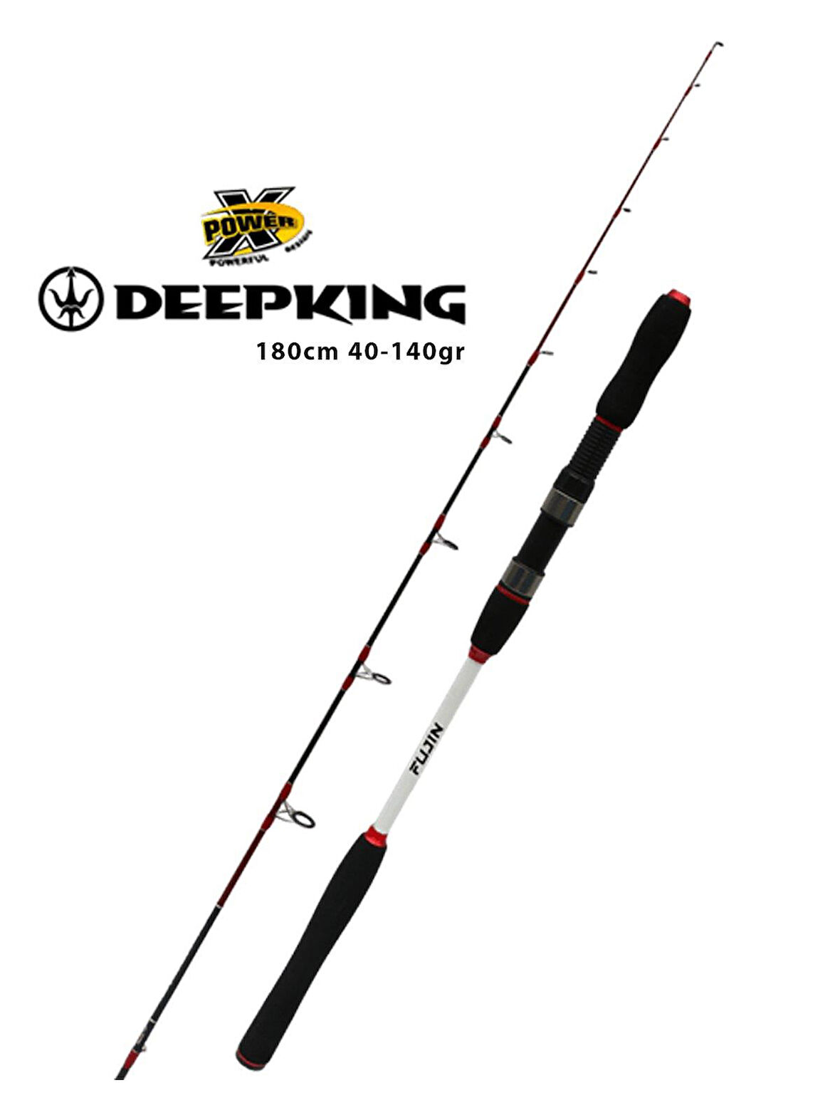 Fujin DeepKing 180cm 40-140gr Tekne/Bot Kamışı