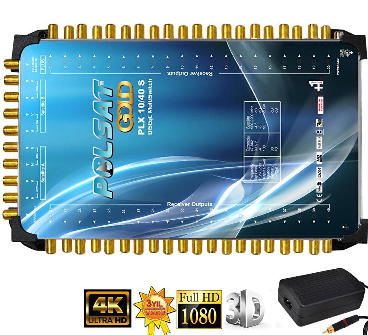 UYDU SANTRAL 10/40 SONLU 3YIL GARANTİLİ POLSAT