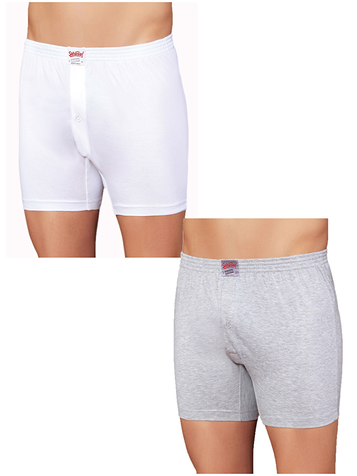Şahinler E010 6'lı Paket Pamuklu Erkek Boxer