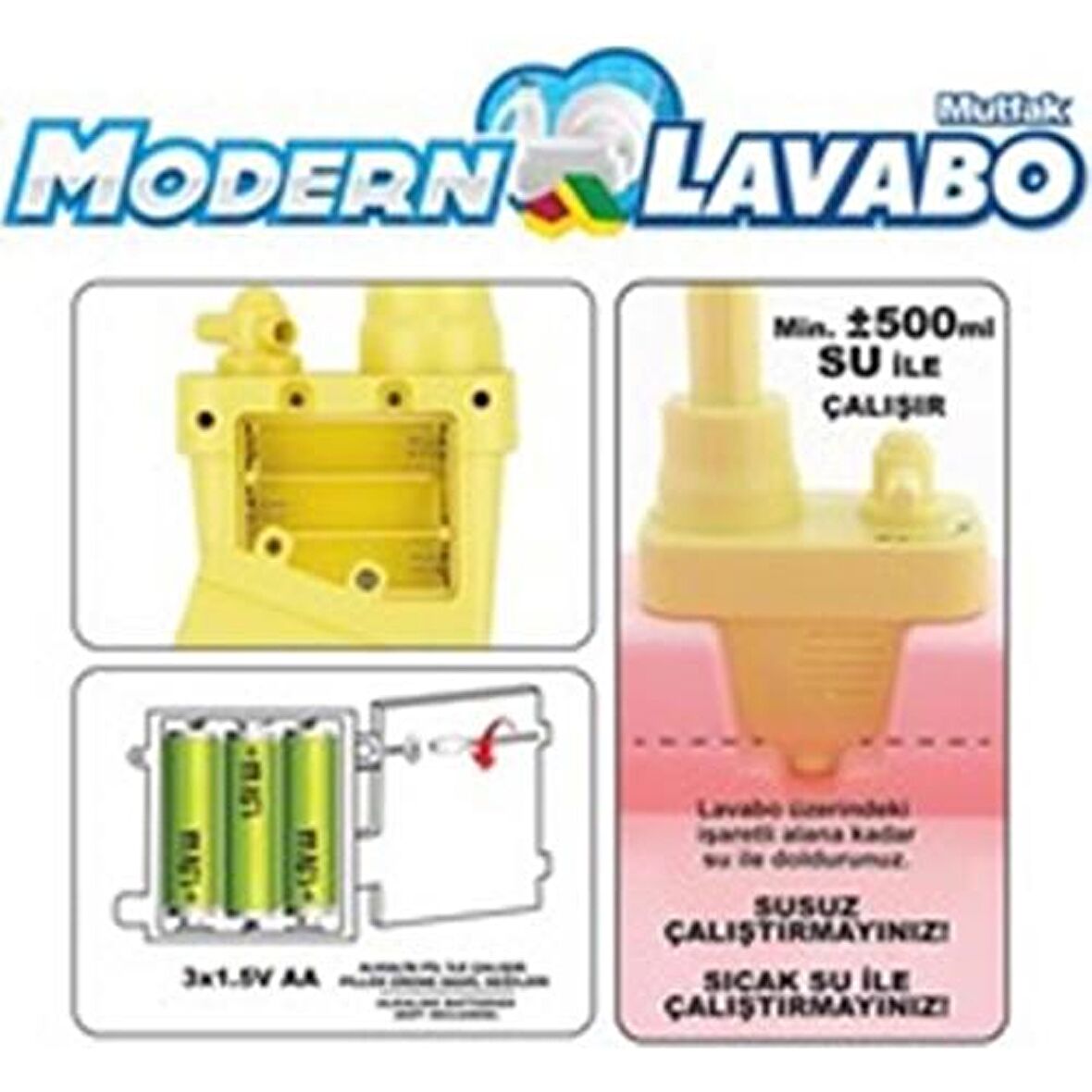 Mutfak Lavabo Seti 25 Parça 7021