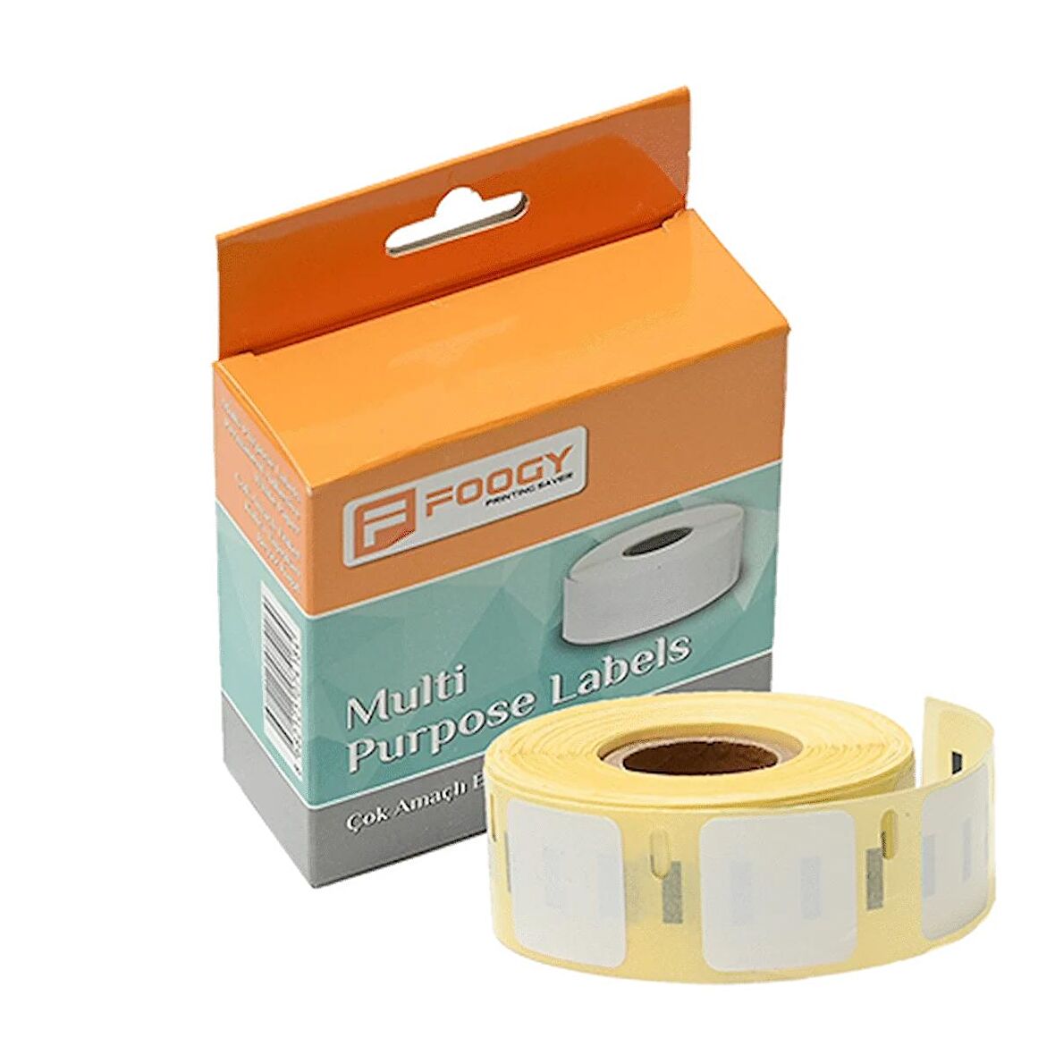 Foogy Dymo Muadili LW Etiket 25 mm x 25 mm - 750 Adet