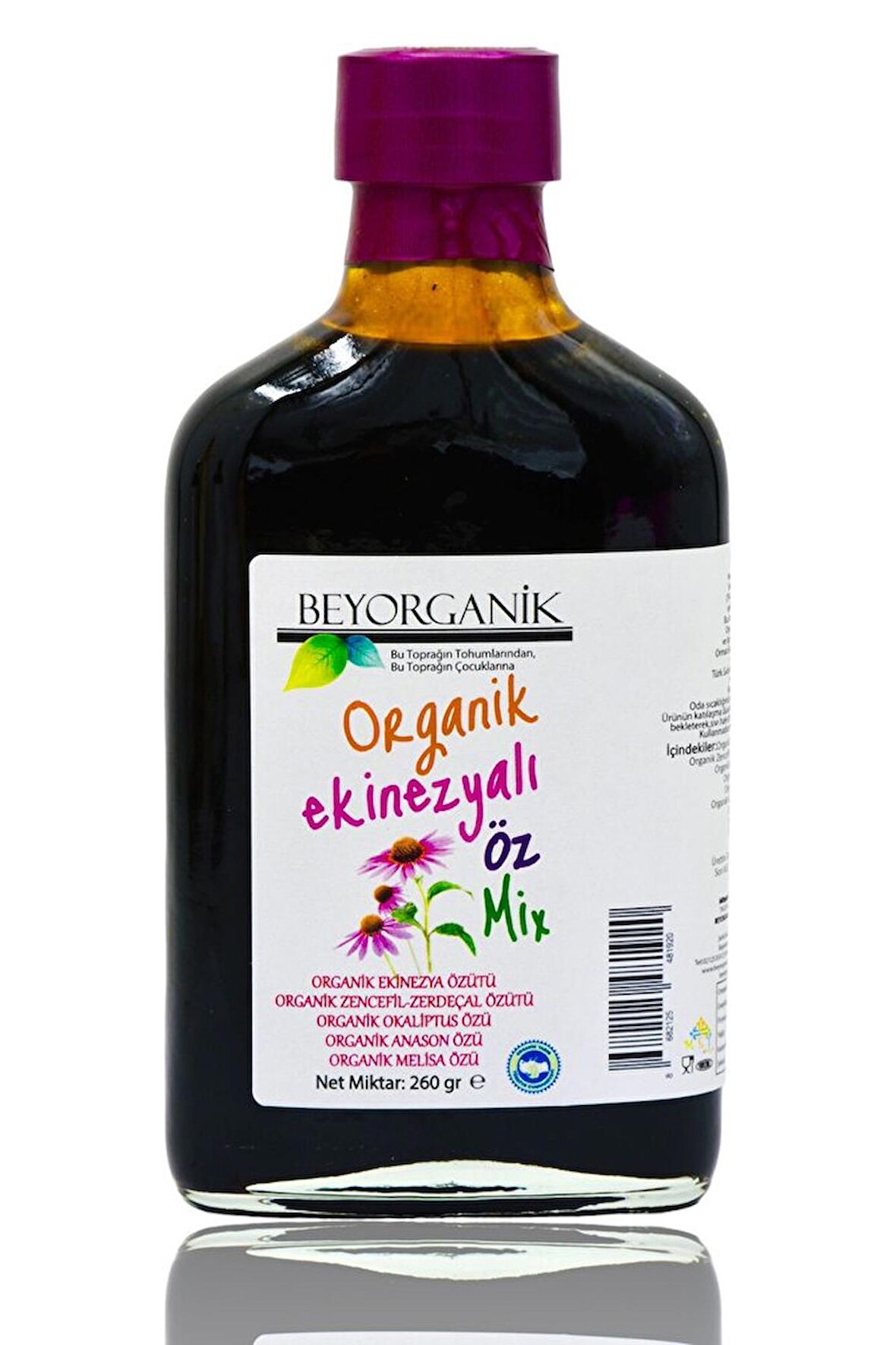 Organik ekinezyalı öz-mix 260gr