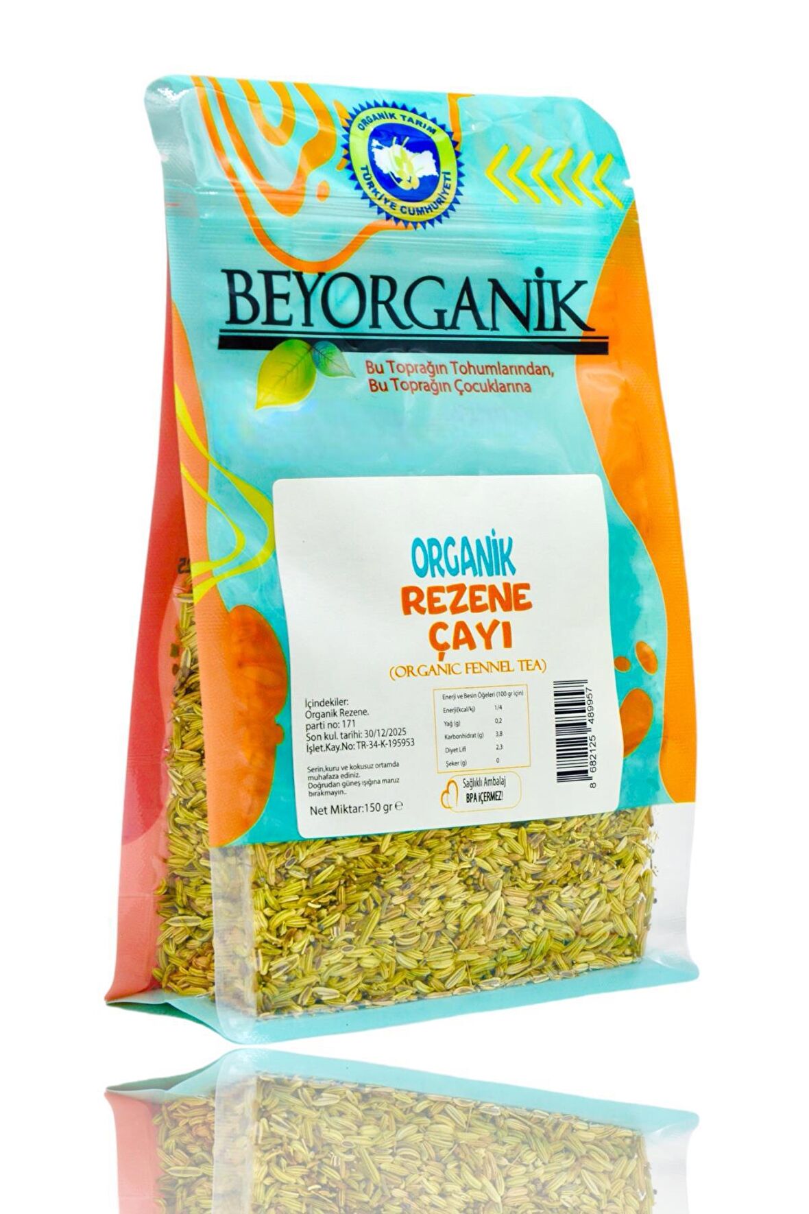 Organik Rezene Çayı 150gr