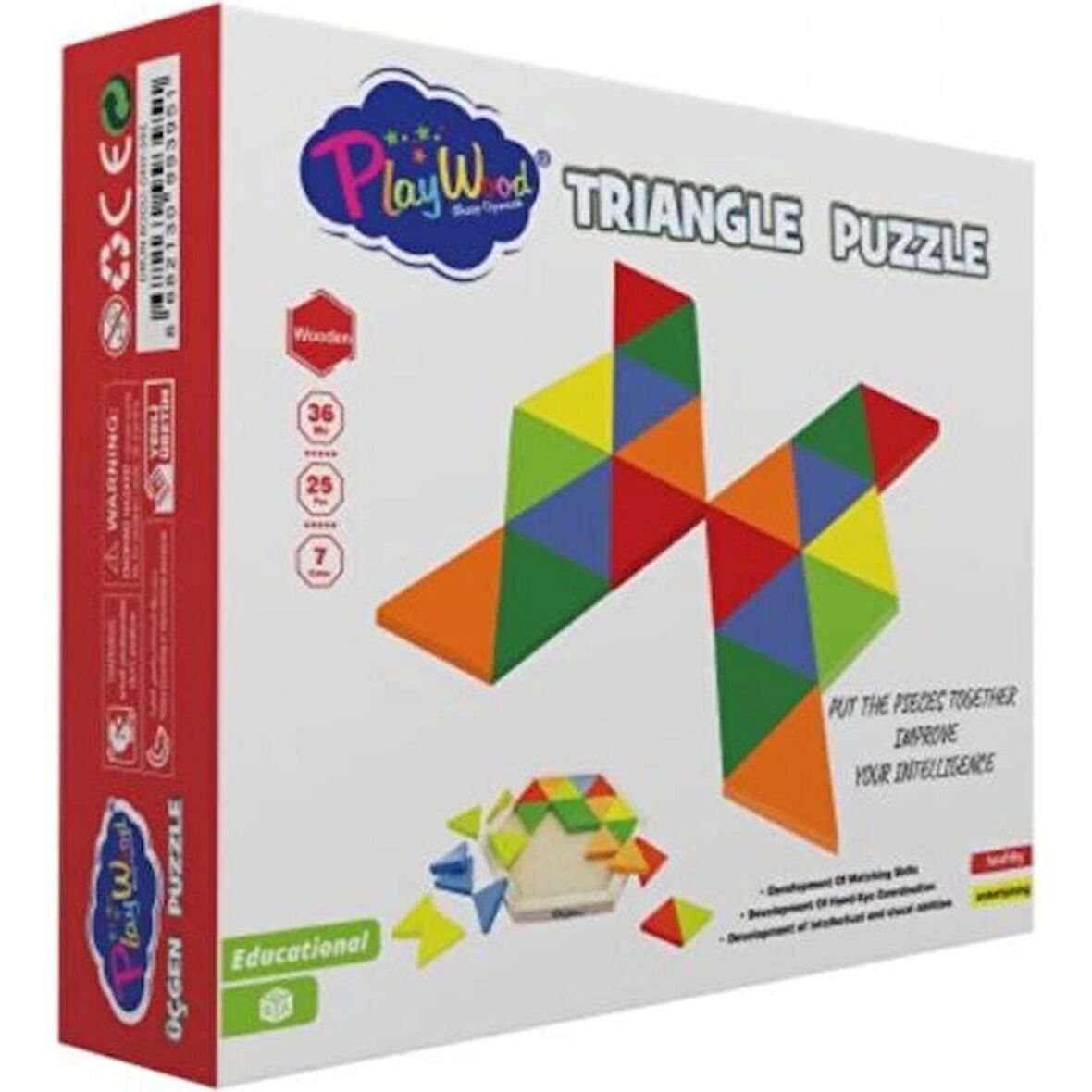 BigsToy 9+ Yaş Büyük Boy Puzzle 24 Parça